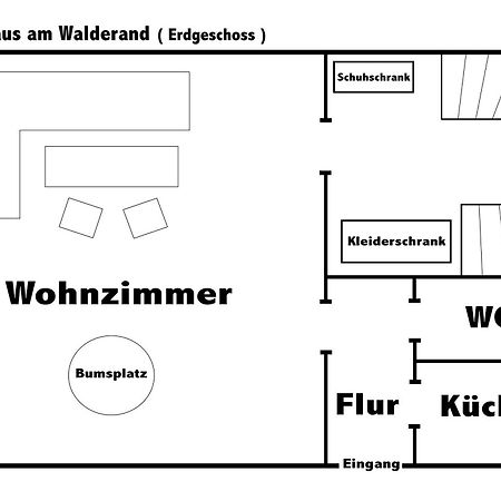 Ferienhaus Am Waldesrand Hatten Buitenkant foto