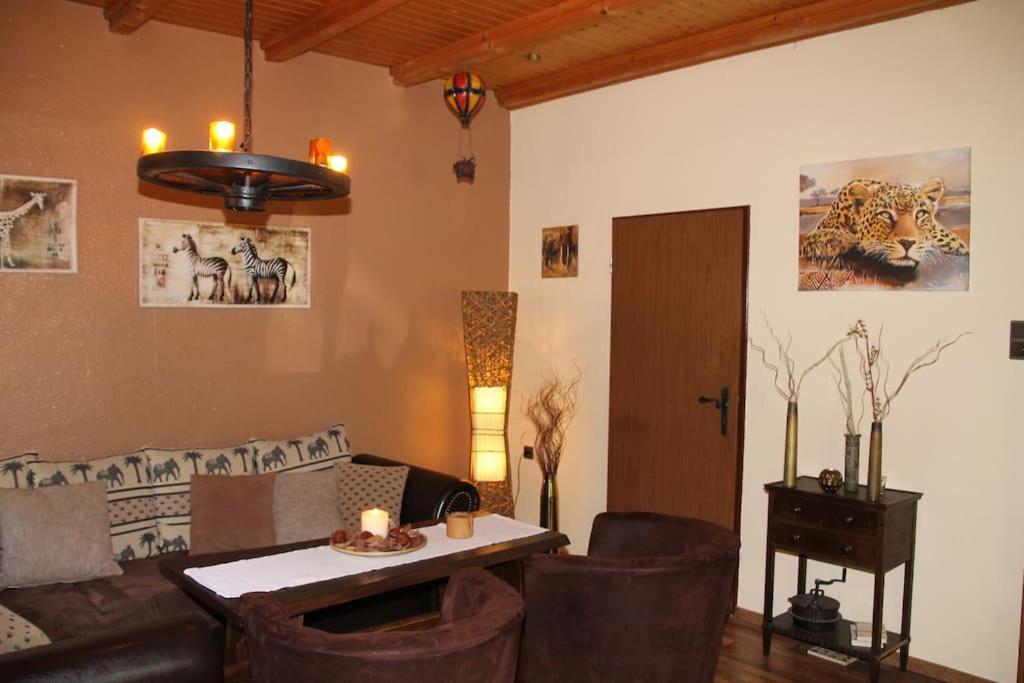Ferienhaus Am Waldesrand Hatten Buitenkant foto