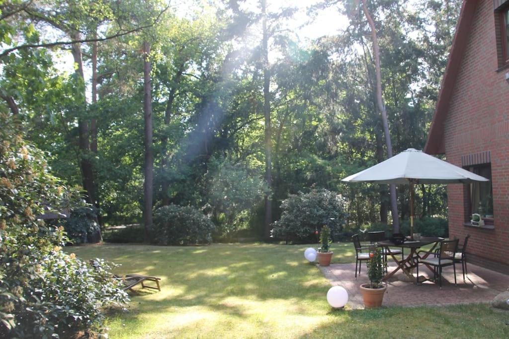 Ferienhaus Am Waldesrand Hatten Buitenkant foto