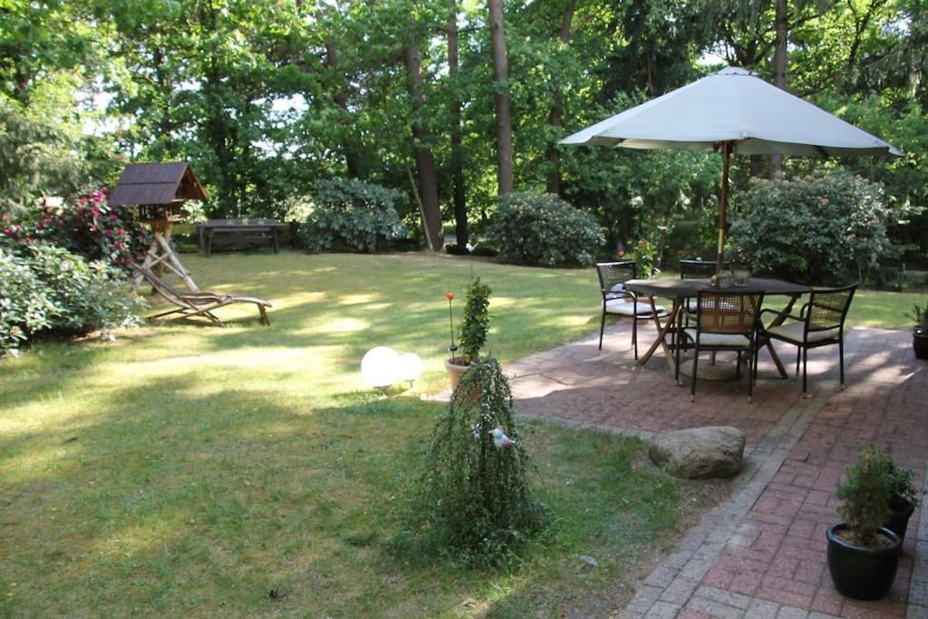 Ferienhaus Am Waldesrand Hatten Buitenkant foto