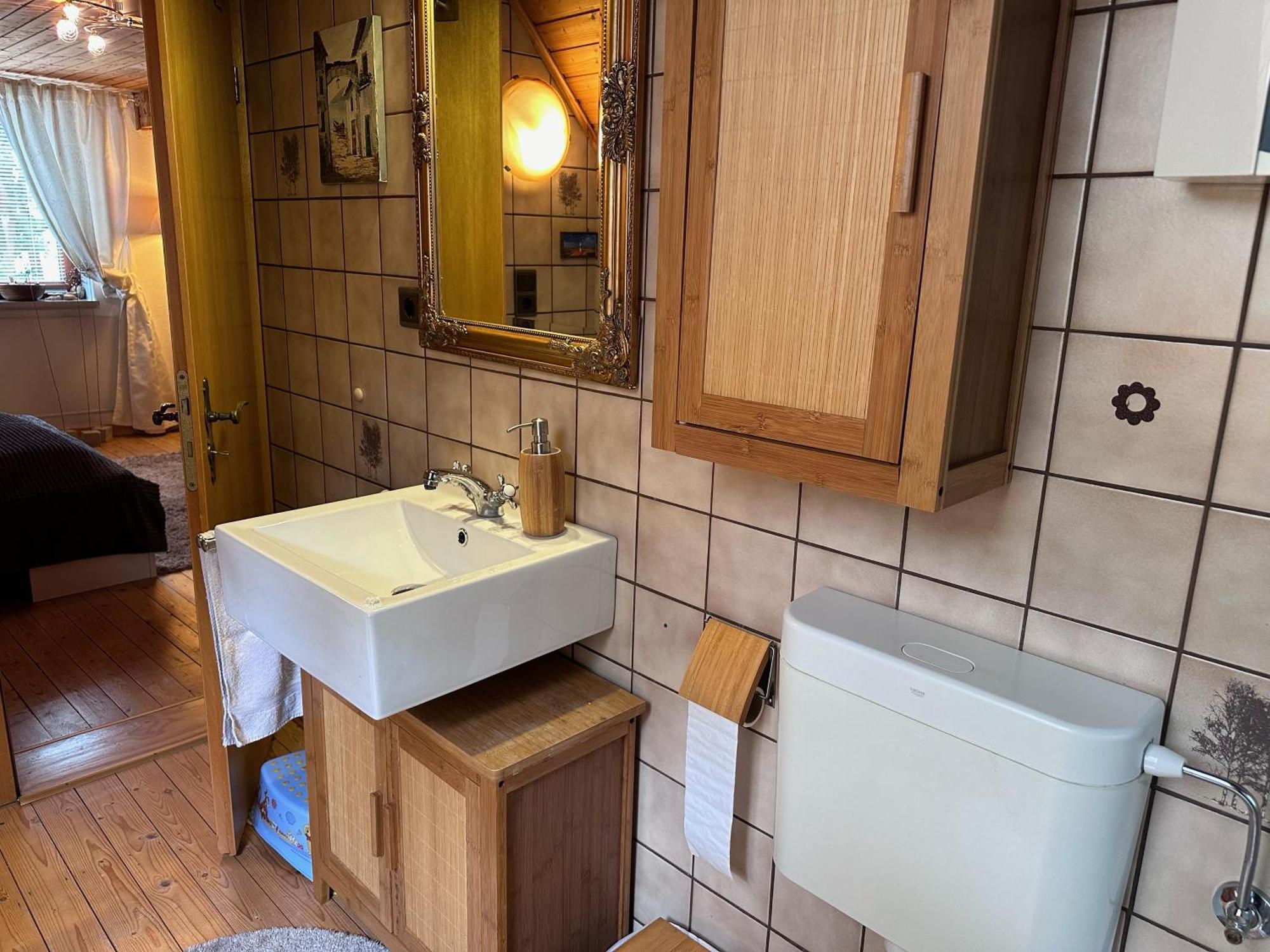 Ferienhaus Am Waldesrand Hatten Buitenkant foto