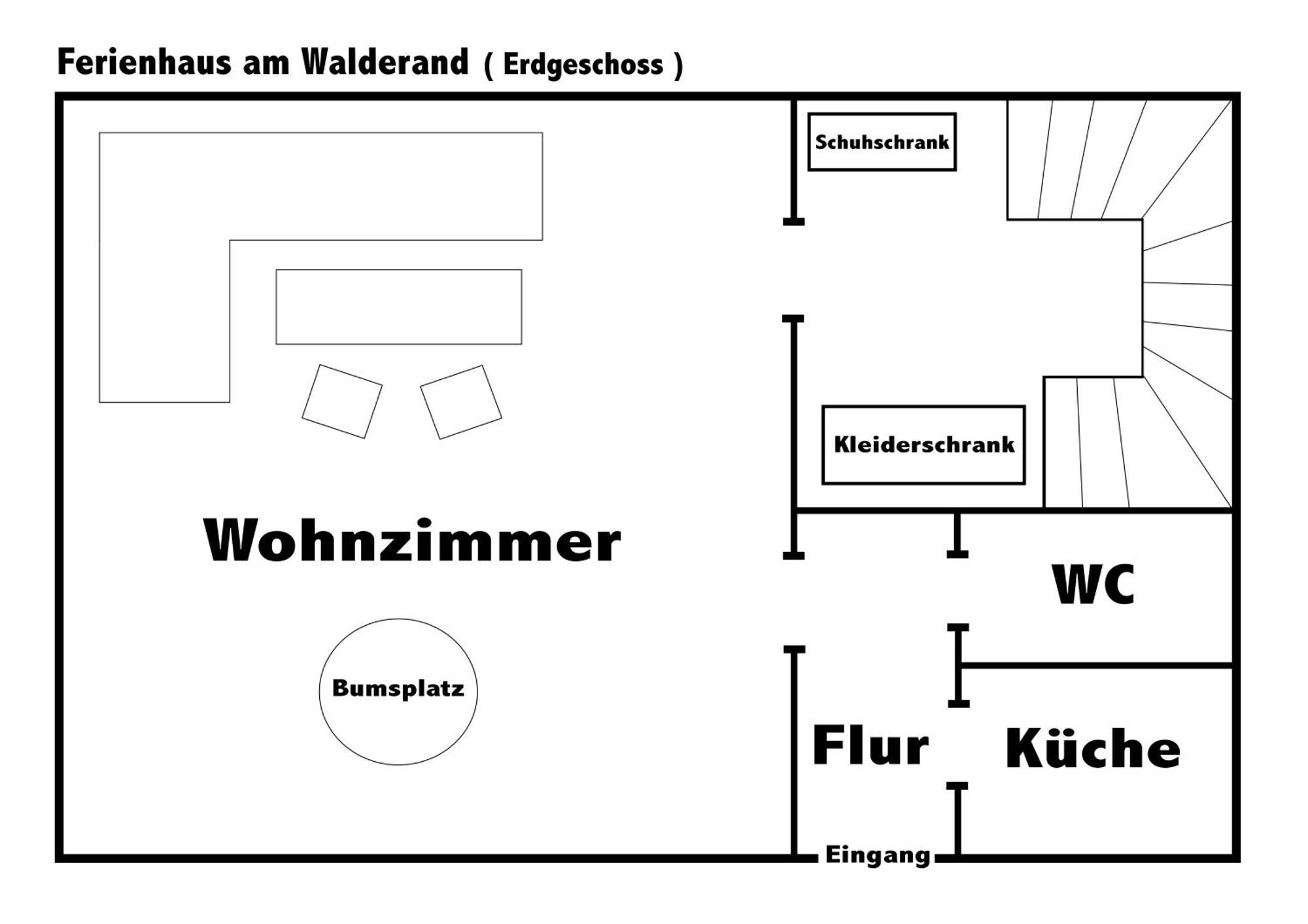 Ferienhaus Am Waldesrand Hatten Buitenkant foto
